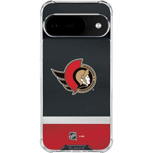 NHL Ottawa Senators Jersey Google Pixel 10 Clear Case